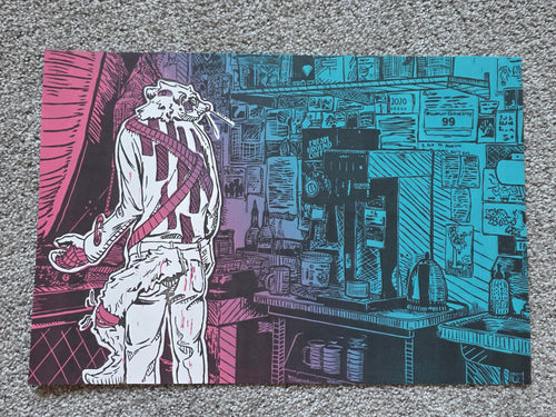 "Coffee Shop" | Large Print